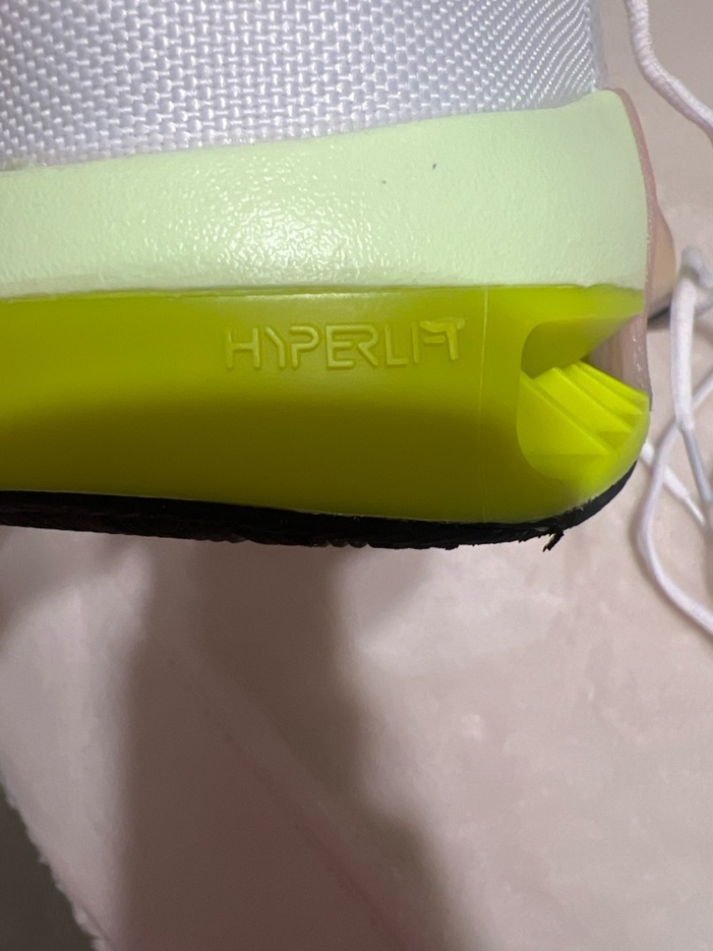 Nike Metcon 9 Training Shoes White Volt HyperLift Men’s 10 Women’s 11.5 EUC - Picture 8 of 14